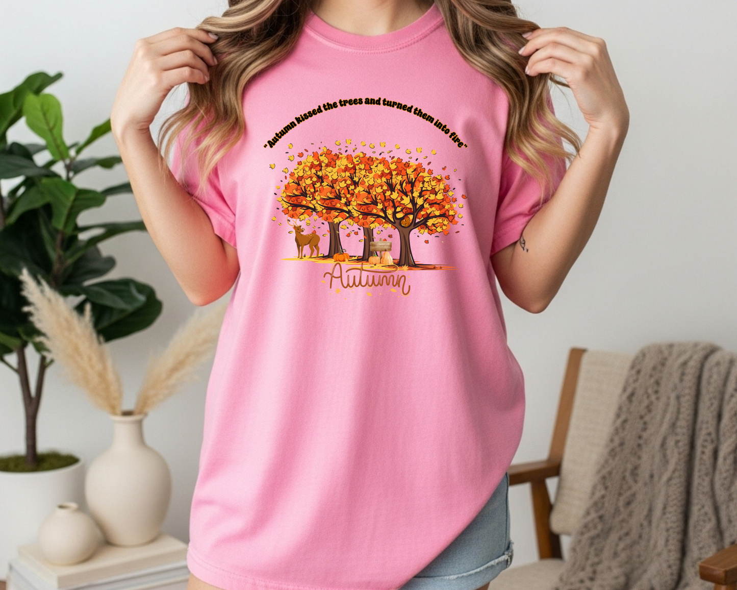 Retro Fall T-Shirt: Stars Hollow Autumn Festival | Vintage Comfort Colors Tee - JennyO