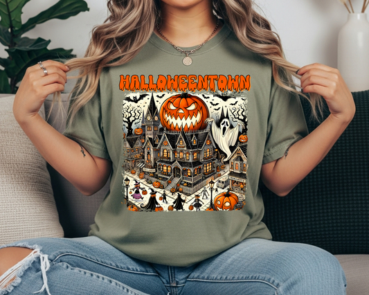 Halloweentown Shirt Est 1998 - Vintage 90s Halloween Graphic Tee for Spooky Season - JennyO