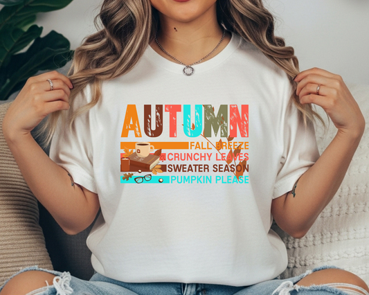Autumn Vibes Shirt | Pumpkin Please Fall Tee | Cozy Comfort Colors | Season Fall